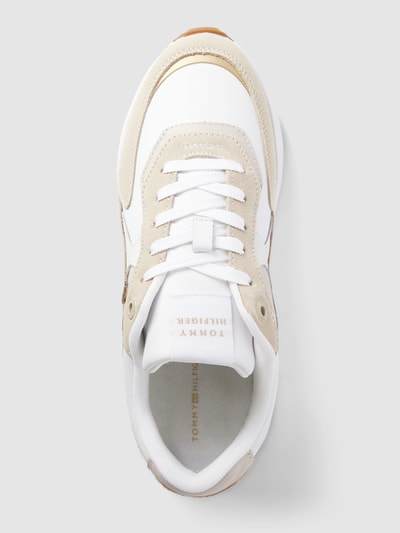 Tommy Hilfiger Sneaker aus Leder-Mix Modell 