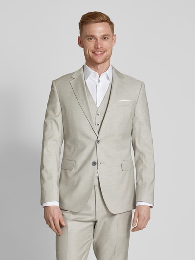 JOOP! Collection Slim Fit Sakko mit Reverskragen Modell 'Herby' Beige 4