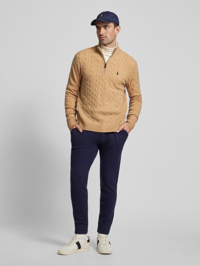 Polo Ralph Lauren Pullover met kasjmier Camel - 1