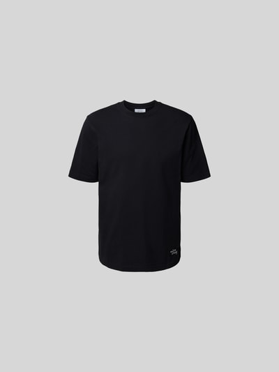 MAISON KITSUNÉ Regular Fit T-Shirt aus reiner Baumwolle Black 2