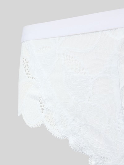 Marc O'Polo String aus Spitze Weiss 2