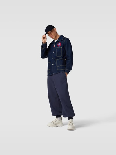 Kenzo Sweatpants aus reiner Baumwolle Dunkelblau 1