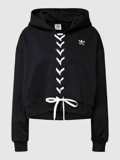 adidas Originals Hoodie mit Schleifen-Detail Black 2