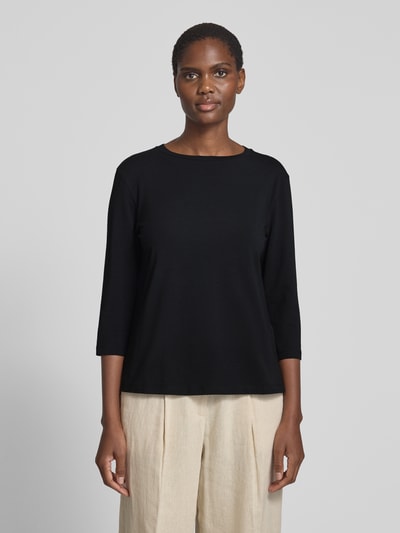 Weekend Max Mara Shirt met 3/4-mouwen, model 'MULTIA' Zwart - 4