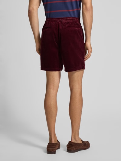 Polo Ralph Lauren Classic Fit Shorts mit elastischem Bund Bordeaux 5