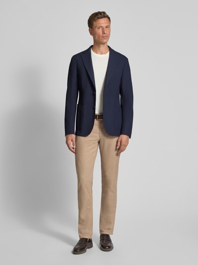 Christian Berg Men Straight Fit Hose mit Eingrifftaschen Beige 1