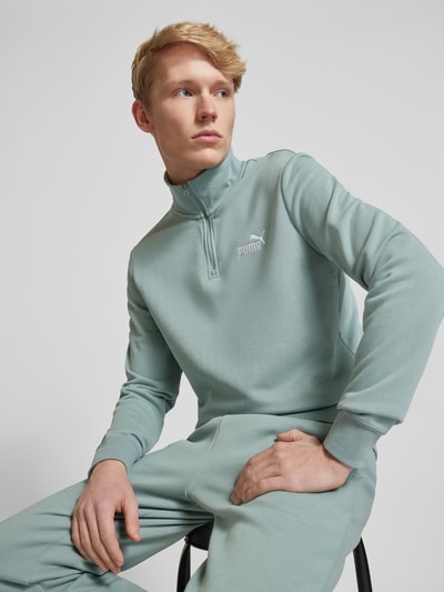 PUMA PERFORMANCE Sweatshirt mit Label-Stitching Lind 3