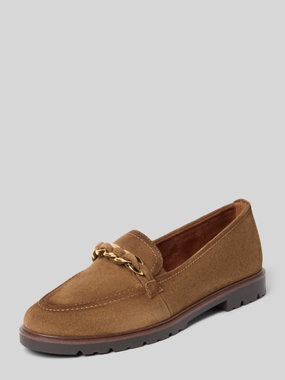 Tamaris Loafer aus echtem Rindsleder Camel 1