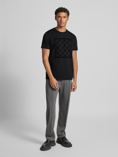 JOOP! Collection T-shirt met motiefprint Zwart - 1