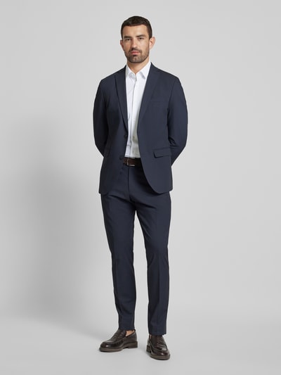 BOSS Slim Fit Businesshemd aus Feintwill mit Stretch-Anteil Weiss 1