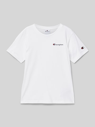 CHAMPION T-shirt met labelprint Wit - 1