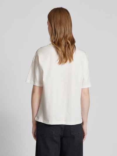 Smith and Soul T-Shirt mit Statement-Print Offwhite 5