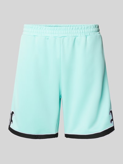 REVIEW Shorts mit elastischem Bund Tuerkis 2