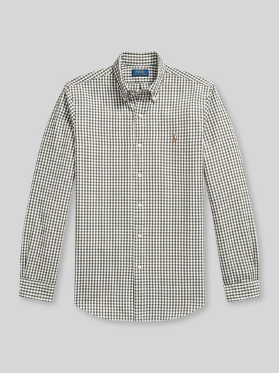 Polo Ralph Lauren Koszula casualowa o kroju regular fit z czystej bawełny Oliwkowy 2