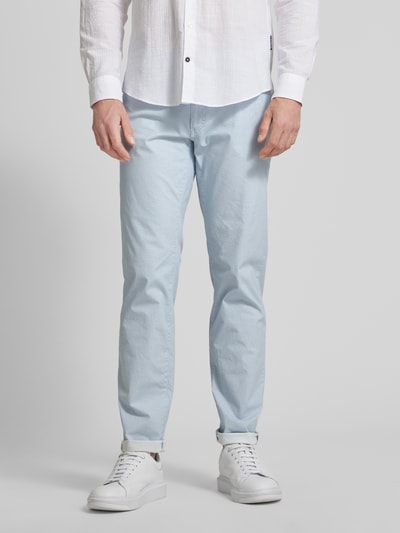 Brax Spodnie o kroju regular fit z 5 kieszeniami model ‘CADIZ’ Jasnoniebieski 4