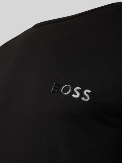 BOSS Longsleeve mit Label-Print Black 2