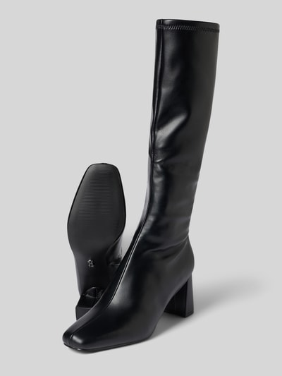 Steve Madden Stiefel mit Blockabsatz Modell 'Holly' Black 4