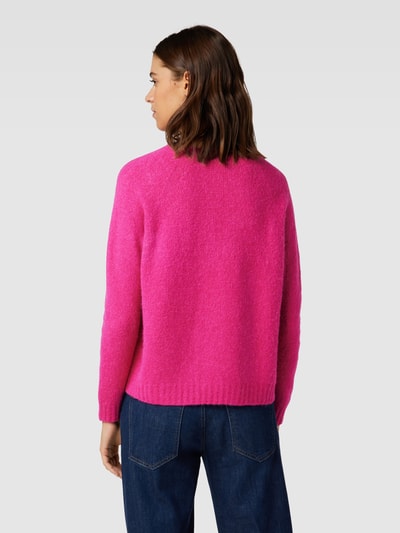 Weekend Max Mara Strickpullover in melierter Optik Modell 'GHIACCI' Fuchsia 5