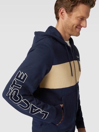 Lacoste Sweatjacke mit Kapuze Dunkelblau 3