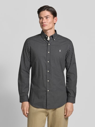 Polo Ralph Lauren Custom Fit Freizeithemd aus reiner Baumwolle Black 4