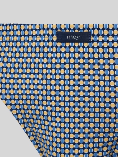 Mey Slip met labeldetail, model 'Jazz' Bleu - 2
