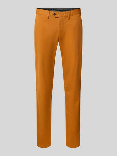 Christian Berg Men Regular fit chino met achterzakken Koper - 2