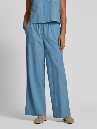 JAKE*S STUDIO WOMAN Stoffhose mit elastischem Bund Eisblau 4