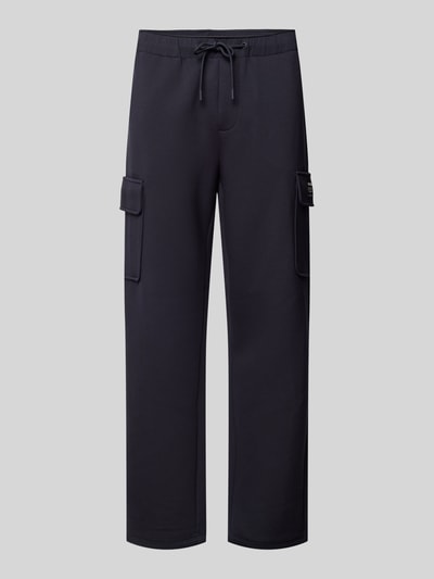 ECOALF Regular Fit Sweatpants mit Cargotaschen Modell 'LIMIAALF' Marine 2