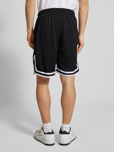 KARL KANI Loose Fit Shorts mit Label-Stitching Black 5