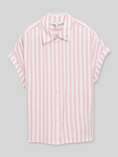 Tom Tailor Regular Fit Bluse aus reiner Viskose  Hellrosa 2