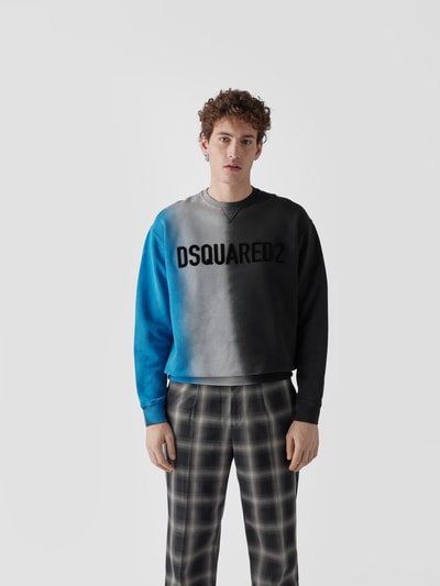 Dsquared2 Sweatshirt mit Brand-Schriftzug Black 4