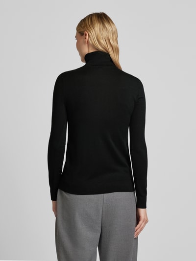 Lauren Ralph Lauren Strickpullover mit Rollkragen Modell 'ZOE' Black 5