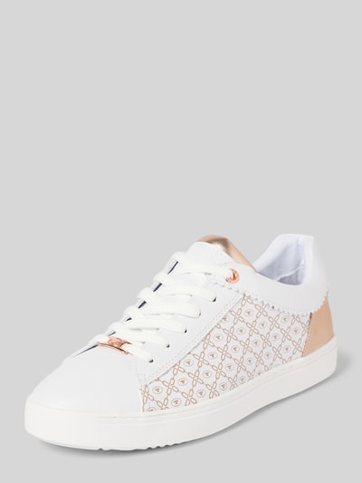 Tom Tailor Sneaker mit Label-Muster Weiss 1