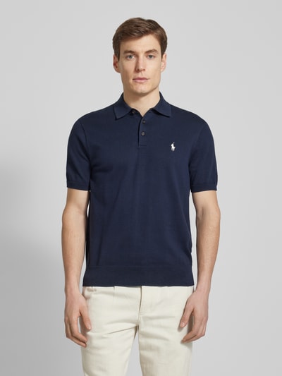 Polo Ralph Lauren Poloshirt met logostitching Marineblauw - 4