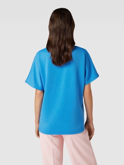 Soyaconcept T-shirt z nadrukiem z napisem model ‘Banu’ Niebieski 5