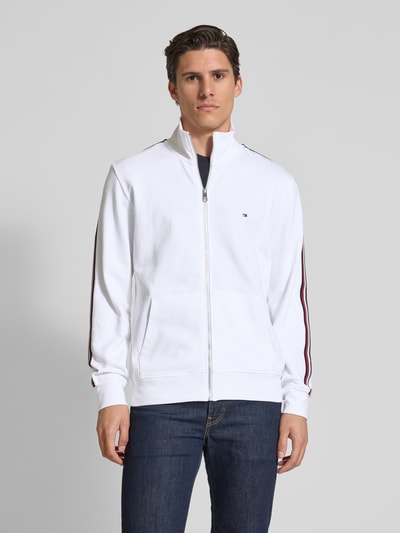 Tommy Hilfiger Regular fit sweatjack van puur katoen Wit - 4