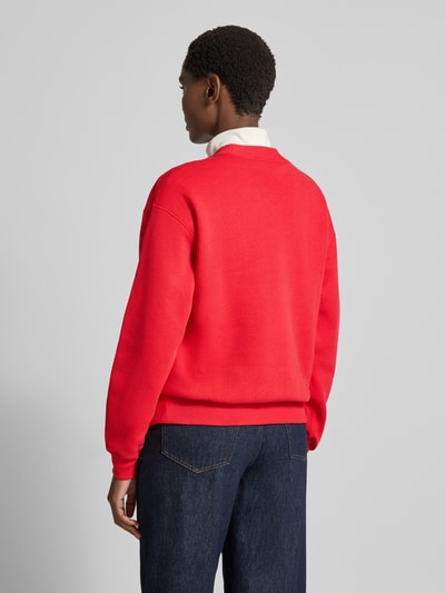 Polo Ralph Lauren Bluza z okrągłym dekoltem i wyhaftowanym logo Ciemnopomarańczowy 5