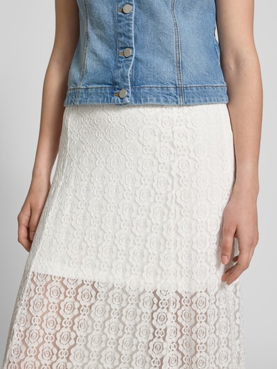 ICHI Maxirock mit Spitze Modell 'MERMAIDA' Offwhite 3