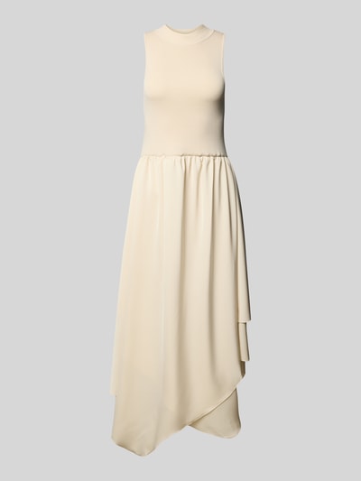 Gestuz Maxikleid mit Turtleneck Modell 'sama' Beige 2