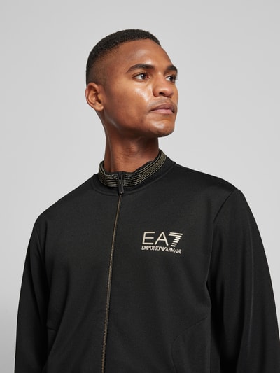 EA7 Emporio Armani Sweatjack met ritssluiting Zwart - 3