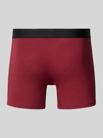 BOSS Regular fit broek van katoenmix Blauw - 4