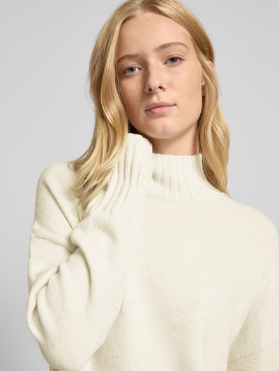 Only Strickpullover mit Turtleneck Modell 'GABRIEL LIFE' Beige Melange 3