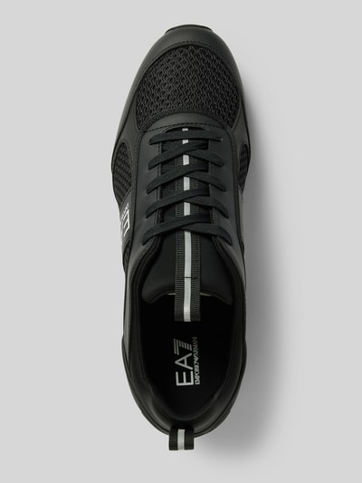 EA7 Emporio Armani Sneaker mit Label-Print Black 3