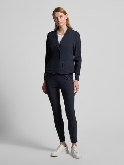 Marc Cain Blazer met steekzakken Marineblauw - 1