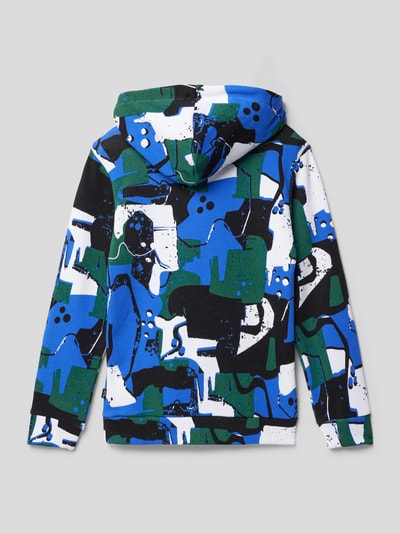 Puma Hoodie met all-over motief, model 'ESS+ STREET ART' Wit - 3