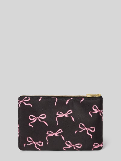 WOUF Pouch met labelpatch, model 'Juliette' Zwart - 2