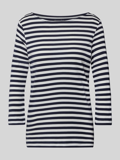 Christian Berg Woman Shirt met 3/4-mouwen en ronde hals Donkerblauw - 2