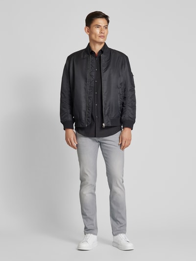 Pierre Cardin Tapered fit jeans in 5-pocketmodel, model 'Lyon' Donkerblauw - 1