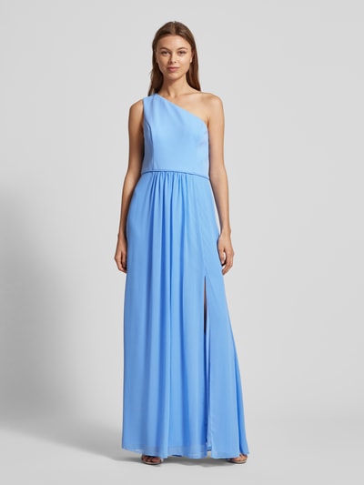 Adrianna Papell Abendkleid mit One-Shoulder-Träger Hellblau 4