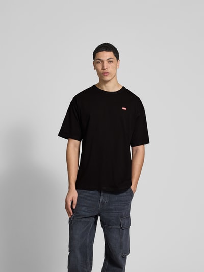 Diesel T-Shirt mit Label-Print Black 4